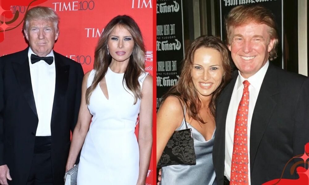 how old was melania when she met trump