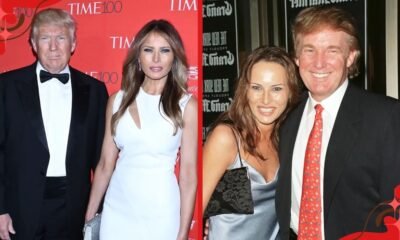 how old was melania when she met trump