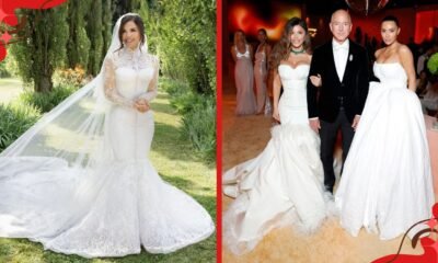 lauren sanchez wedding dress