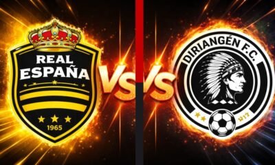 real españa vs diriangén fc standings