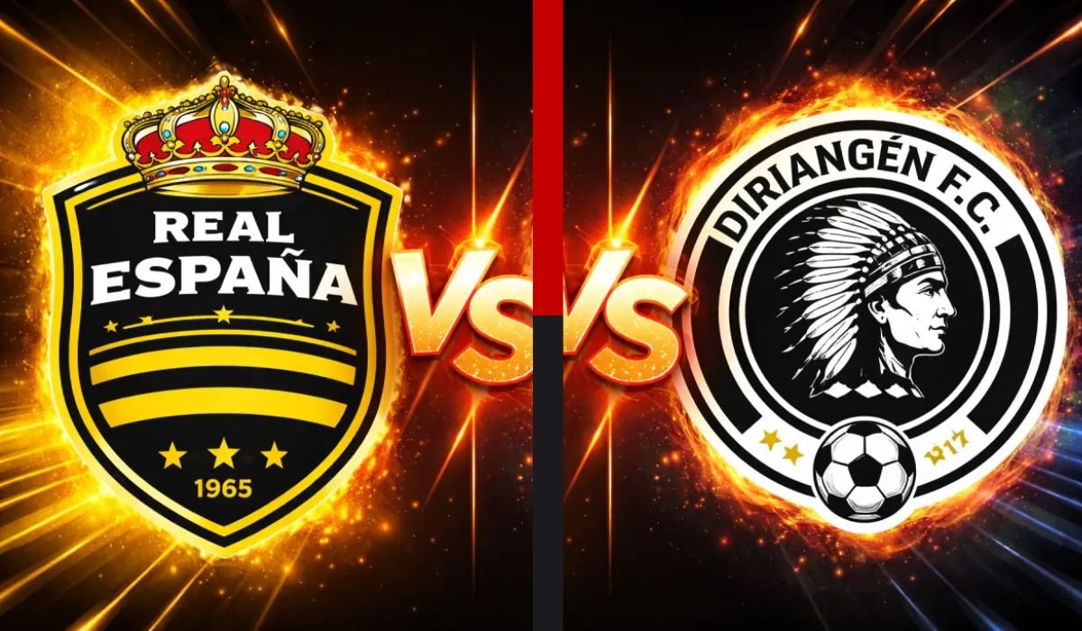 real españa vs diriangén fc standings