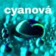 cyanová