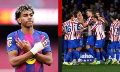 atlético madrid vs fc barcelona lineups
