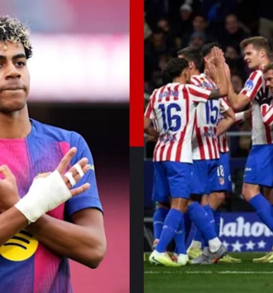 atlético madrid vs fc barcelona lineups