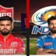 mumbai indians vs punjab kings timeline