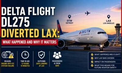 delta flight dl275 diverted lax