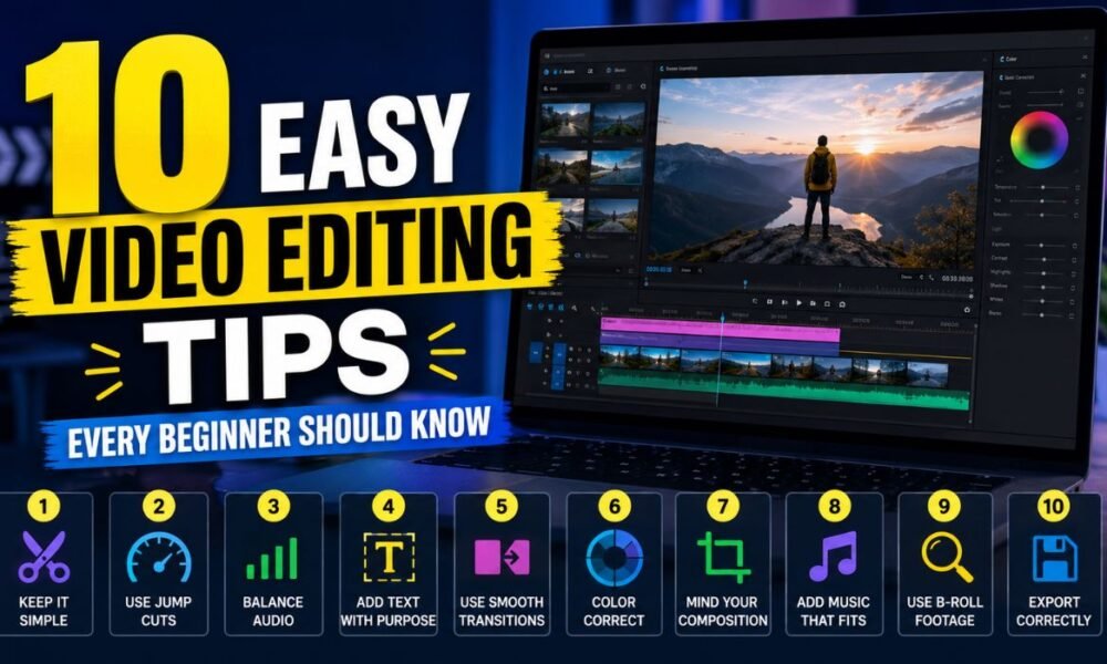 video editing tips