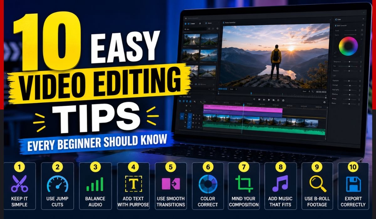 video editing tips